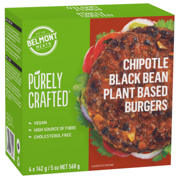 1010852_PURELY CRAFTEDΓäó_Plant Based_Chipotle Black Bean Burgers_3D render